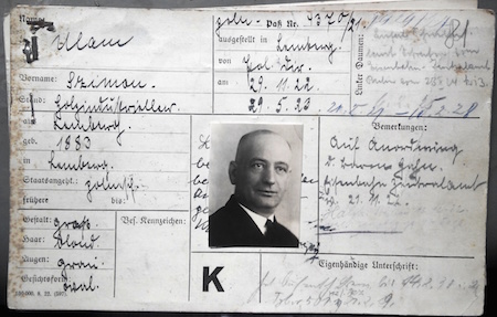 Szymon's Passport